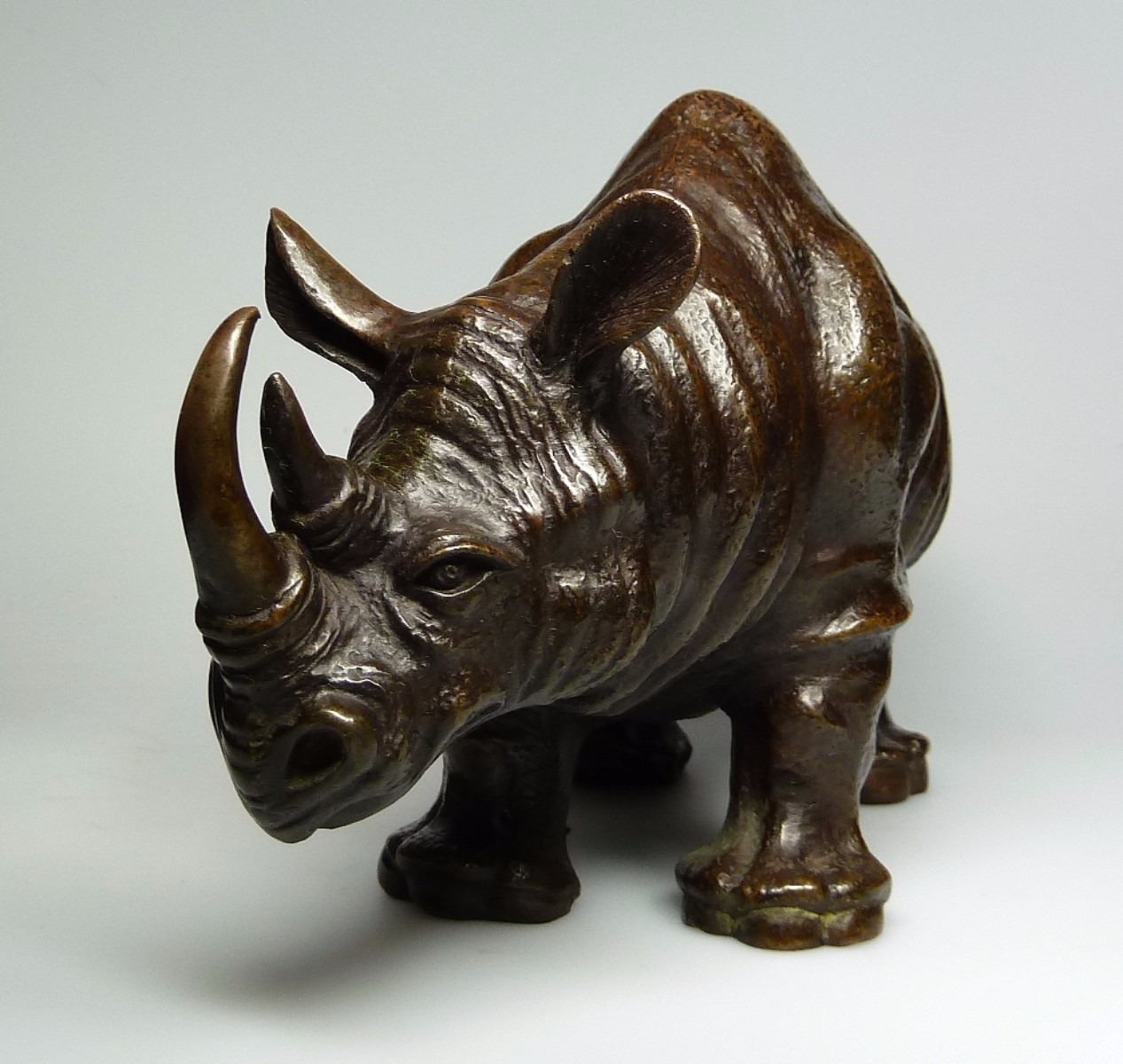 Japanese Bronze Rhinoceros - Herwig Simons